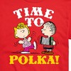 Men's - Peanuts - Sally and Linus Oktoberfest Time To Polka Short Sleeve Graphic T-Shirt - 2 of 4