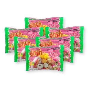 MAMA Yentafo Vermicelli Instant Noodles Thai Style 1.94 Oz./55 G. (Pack of 6) - 1 of 4