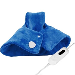 Swtroom 25''X 18''Electric Heat Pad for Neck and Shoulders, Heating Pad with 4 Heat Settings and Auto Shut Off, Machine Washable, Gifts for Family - 1 of 4