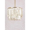 Mitzi Melisa 3 - Light Chandelier in  Aged Brass - 2 of 4