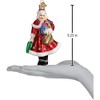 Old World Christmas Glass Blown Ornament For Christmas Tree for Christmas Tree, Mrs. Claus Goes Shopping - 4 of 4
