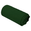Lexi Home Fleece Throw Blankets, Dark Green - Set of 24 - 2 of 3