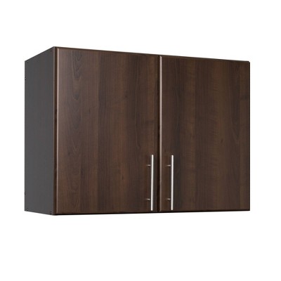 Espresso Freestanding Cabinet with Adjustable Shelving