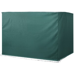 3-Seater Patio Swing Cover, Outdoor Garden Furniture Protection Hammock Cover Waterproof 85" X 61" X 59" - 1 of 4