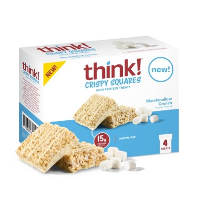 think! High Protein Bars Marshmallow Crunch Crispy Squares - 1.48oz