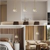 1PC-Crystal Hemisphere Pendant Light - Bowl-shaped - 3 of 4