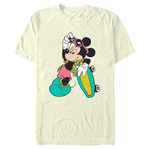 Men's Mickey & Friends Retro Skater T-Shirt - 1 of 4