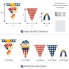 Big Dot of Happiness Fire Up the Grill - DIY Summer BBQ Picnic Party Pennant Garland Decoration - Triangle Banner - 30 Pieces - 3 of 4