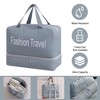 Vynxaria 8-Piece Green Hardshell Luggage Set: 20/24/28 Suitcases + Handbag + 4 Storage Bags with Spinner Wheels - 3 of 4