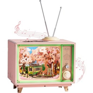 Rolife 3D Puzzle for Adults-Sakura Dreamy Tour, 3D Wooden Puzzles