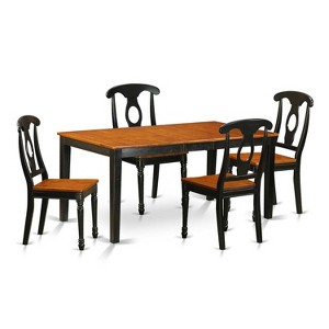 Coastal Craftsman Dining Set - Table & Chairs for Kitchen or Dining Room - 1 of 4