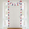 Big Dot of Happiness Stars & Stripes - 90 Chain Links & 30 Paper Tassels Kit - Memorial Day, 4th of July and Labor Day Paper Chains Garland - 21 feet - 3 of 4