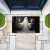 Stupell Industries Candlelit Spectral Ghost Printed Outdoor Door Mat, design by LSR Design Studio, 18"x30" - 3 of 4