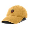 Dalix Strawberry Embroidered Cap Cotton Baseball Summer Cool Dad Hat Womens - 4 of 4