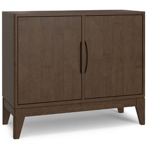 WyndenHall Pearson 2 Door Sideboard Buffet / Storage Cabinet Walnut Brown - 1 of 4