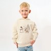 The Juniper Shop Deer Snowman Scene Toddler Graphic Hoodie - 2 of 3
