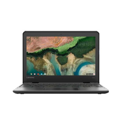 Refurbished: Lenovo 300e G2 11.6" Touchscreen Laptop N4000 4GB 32GB eMMC Chrome OS - Manufacturer Refurbished