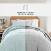 8PC College Essentials TwinXL Bedding Bundle, Reversible Comforter, Solid Sheet Set, Pillows and Laundry Bag - Becky Cameron - image 4 of 4