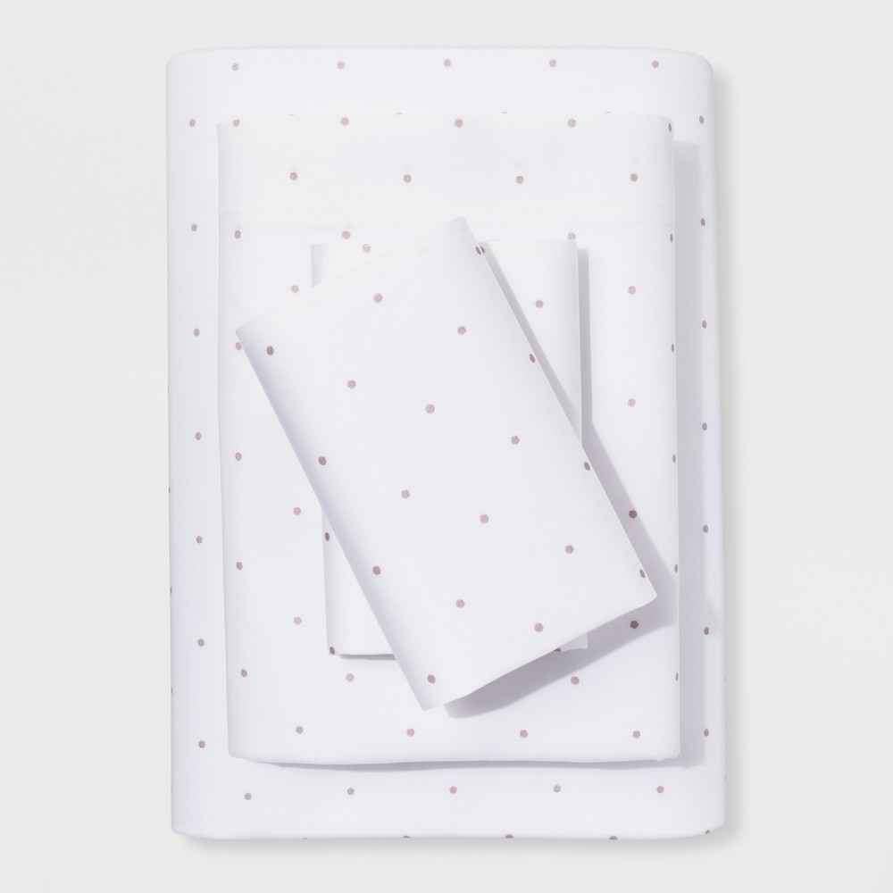 Twin Sheet Set Tahoe Khaki Simple Dot (ETA) - Project 62 + Nate Berkus was $27.99 now $19.59 (30.0% off)