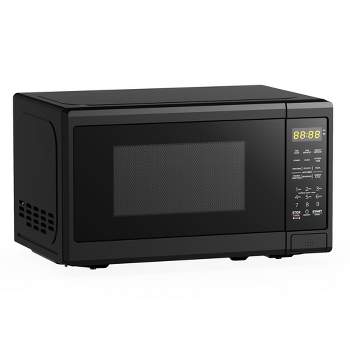 Black And Decker 0.7 Cu Ft Led Digital Microwave Oven With Child Safety  Lock : Target