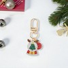 Unique Bargains Christmas Keychain Lobster Clasp Zinc Alloy Colorful 2.17" 1 Pc - 4 of 4