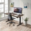 Mount-It! Electric Sit-Stand Desk with Tabletop - Black/Adrift - 2 of 4