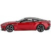 Aston Martin DBS RHD (Right Hand Drive) Hyper Red Metallic with Carbon Top 1/64 Diecast Model Car by Mini GT - 2 of 4