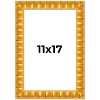 PosterPalooza | 11x17 Bamboo Picture Frame, UV Acrylic, 4 Finishes - Brown, Black, Gold, and Natural - 2 of 4