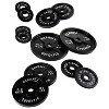 Sapphtopaz Olympic Cast Iron Weight Plates for Barbell, 2-Inch Barbell Plates for Weightlifting and Strength Training in Home & Gym - 4 of 4