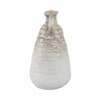 Modern Terracotta Vase - Handcrafted Decorative Amphora - Ceramic Accent for Home & Office Decor - Living Room, Bedroom, & Tabletop - 18" Ivory & Tan - 4 of 4
