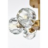 Elegant Lighting Eren 6 - Light Flush Mount in  Satin Gold - 4 of 4