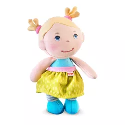 HABA Mini Soft Doll Talisa - Tiny 6" First Baby Doll from Birth and Up