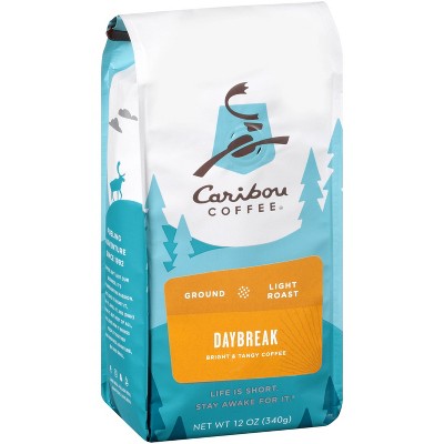 Caribou Coffee Daybreak Morning Blend Light Roast Ground Coffee - 12oz