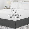 Premium Pleated Dust Ruffle Bed Skirt - Easy Fit - Becky Cameron - 2 of 4