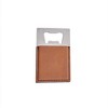 Slickblue 3.5" Leatherette & Stainless Steel Bottle Opener, Available in Navy, Black, Grey & Caramel - 2 of 2