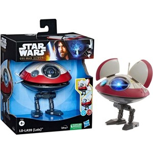 Star Wars L0-LA59 (Lola) Interactive Droid Toy – Lights, Sounds, and Poseable Features – Inspired by Obi-Wan Kenobi Series - 1 of 3