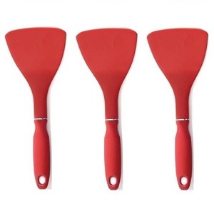 Norpro 10" Heat-Resistant Non-Slip Grip Nylon Turner - The Original Half Spatula - 1 of 4