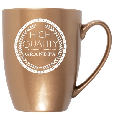 Elanze Designs Top Choice Grandpa Bronze 10 ounce New Bone China Coffee Cup Mug