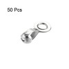 Unique Bargains 304 Stainless Steel Pull Loop Crimp Ball Chain Connectors - 3 of 4