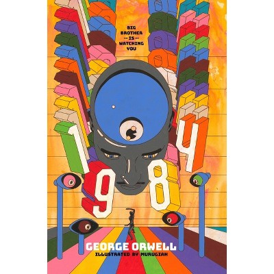 Nineteen Eighty-Four - (Faber Illustrated Classics) by  George Orwell (Hardcover)