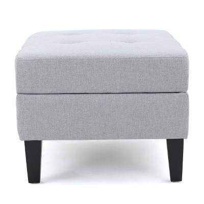 NicBex Storage Ottoman Bench for Bedroom,23 Inch Wide Modern Storage Bench with Birch Wood Legs,Ottoman for Living Room,Bedroom,Entryway