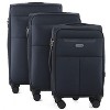 IZOD Liam Soft Shell Lightweight Expandable 3 Piece Luggage Set with 360° Dual Spinning Wheels and Combo Lock (28", 24", 20") - 2 of 4