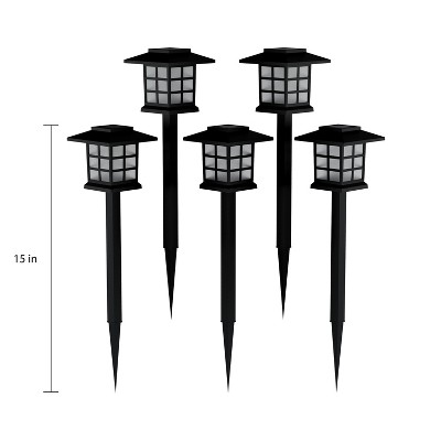 Solar LED Pathway Lights with Dusk to Dawn Sensor, Multipack
