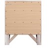 NicBex Elegant Nightstand With 3 Drawers Wooden Bedside Table End Table for Bedroom, Living Room - 4 of 4