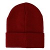 Adult The Flash Logo Dark Red Colorway Cuffed Beanie - 2 of 3
