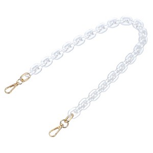 Unique Bargains Acrylic Chain Replacement Luxury Handbag Purse Handle Strap 1 Pc - 1 of 4