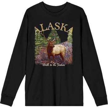 Adventure Society Alaska Adult Long Sleeve Tee