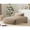 72" Plush Oversized Modular Left-Hand Facing Single Sofa Bed with Fully Compressed Design - 3 of 4