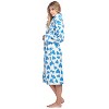 Casual Nights Women's Fleece Long Sleeve Plush Robe - 3 of 4