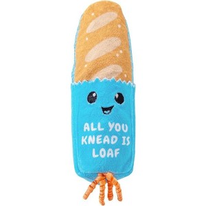 Catstages Crunchy Pickle Kicker Toy with Catnip and Dental Mesh, Pickle Shape, Plush and Crinkle Cat Toy for Kicking - 1 of 4